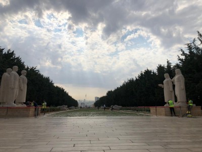 Restoration Project of The Statues of Turkish Women, Statues of Turkish Men, and 24 Lion Statues With Their Pedestals Located On Anıtkabir’s Lion Road