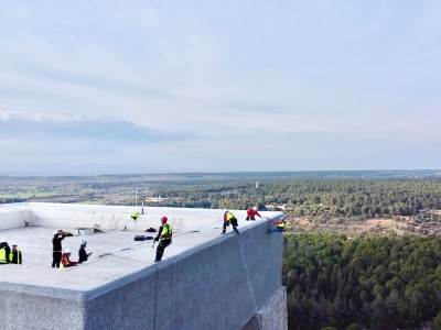 Çanakkale Şehitler Abidesi Cephesindeki Mozaik ve Taş Kaplamaların Mevcut Durumlarının Endüstriyel Dağcı Ekiple Raporlanması