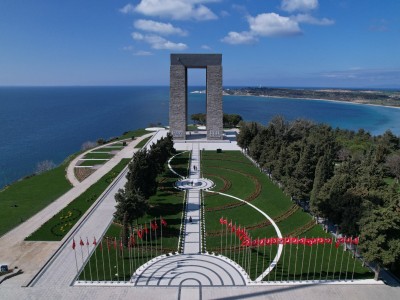 Çanakkale Şehitler Abidesi Çevre Düzenlemesi ve Restorasyon İşi Sonrası Orhan Pekdemir